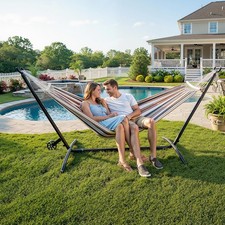 Hängematte Set mit Gestell