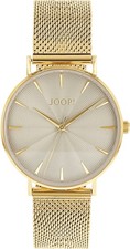 Joop! 2037681 Armbanduhr Damenuhr 36 mm Edelstahl Quarz Analog Goldfarben