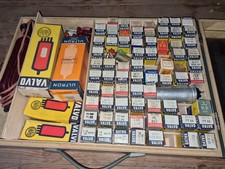 TV + Radio Servicekoffer bestückt ca. 50 Jahre alt  Antiquität