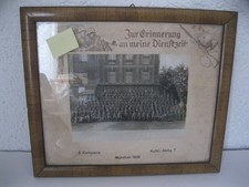 Altes Foto Soldaten Bild ERINNERUNG AN MEINE DIENSTZEIT MÜNCHEN 3.KOMP. 1938