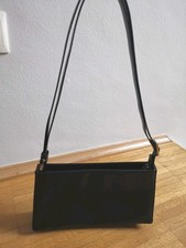 Picard, Handtasche, Schultertasche, Baguette, Leder, Schwarz, Vintage,Neuwertig 