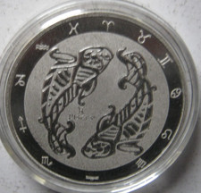 ZODIAC 5 $ SILBER MÜNZE