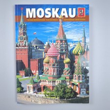 Moskau Reiseführer mit Karte und Metroplan - Deutsch/Russisch