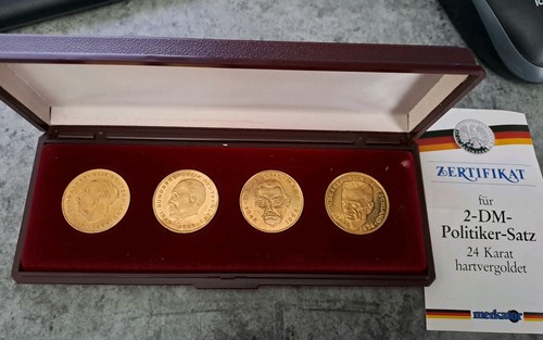 Vergoldet 40 jahre - x, dm