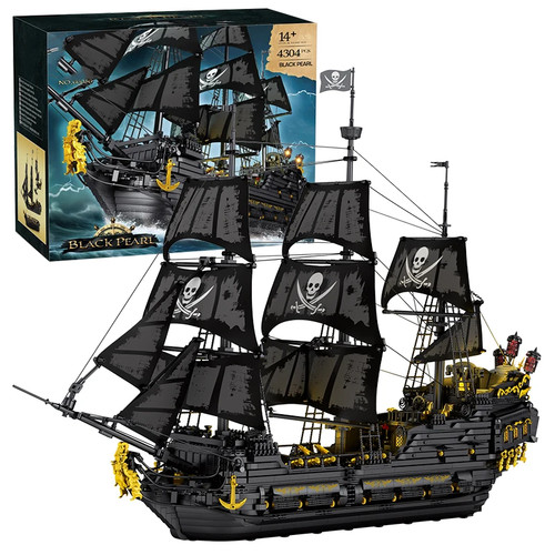 Schwarze perlen piratenschiff - schwarze, perlen-piratenschiff