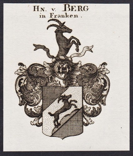 Berg franken wappen - i.,
