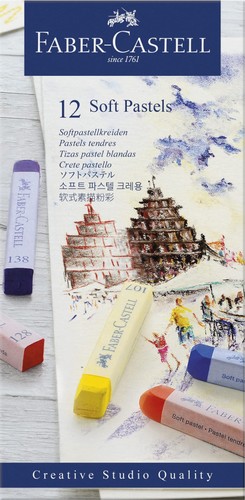 Softpastellkreide farben - softpastellkreide, 12