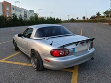 NB Miata MX-5 Ducktail Spoiler Duckbill Trunk Wing MK2 MK2.5 Aluminium
