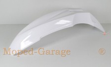 Derbi Senda Super Moto Schutzblech Vorne Weiß Mokick Moped Schutz Blech