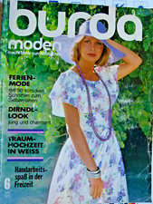 altes Burda Modeheft Ausgabe 6