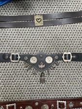 Herren Trachtengürtel Gr. 80 Made in Austria Mit Charivari