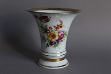 Fürstenberg Vase Bunte Blumen