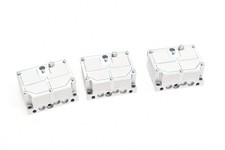 3x Festo 188 455 - Grundplatte für Ventilinsel - Pneumatik Manifold - Guter Zust