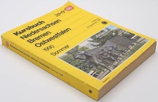 DB-Kursbuch Niedersachsen, Bremen, Ostwestfalen Sommer 1990 mit Karte |D-1