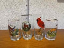 4 Stück Jagd Bild Bierkrug