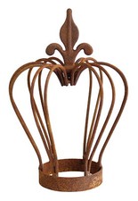 Rost Krone 23 cm mit Lilie