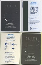 2 Hotelkarten Keycard Marriott Rewards USA