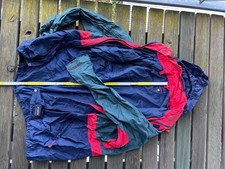 Jeantex 2 in 1 Jacke, Regenjacke, Fliesjacke, Herren Damen XL