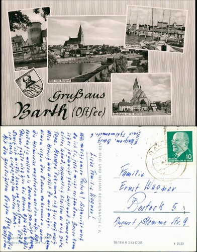 Barth ddr mehrbild - ddr, mehrbild-ak