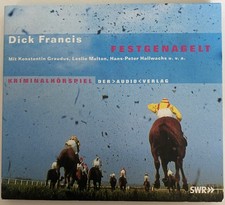 Festgenagelt Dick Francis Kriminalhörspiel 1cd  Der Champion der Thrillerszene