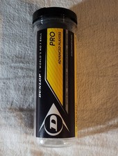 Dunlop Pro Squash Balls (3