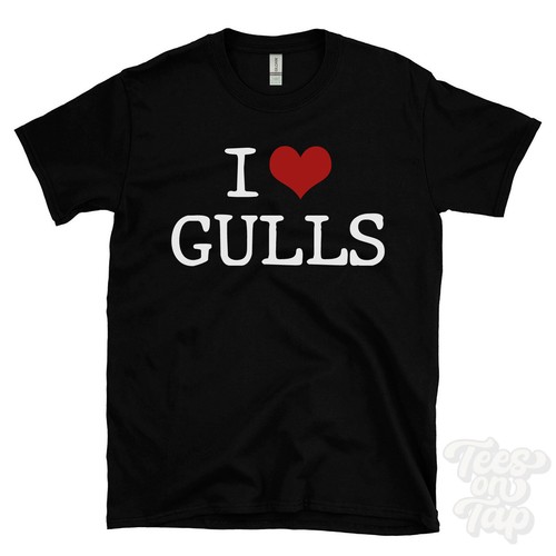 Love gulls shirt - t-shirt, herz