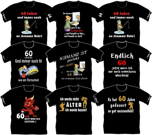 Geburtstag shirt - 60.geburtstag,