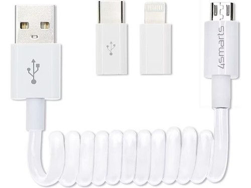4smarts spiral kabel usb - 4smarts, usb-a