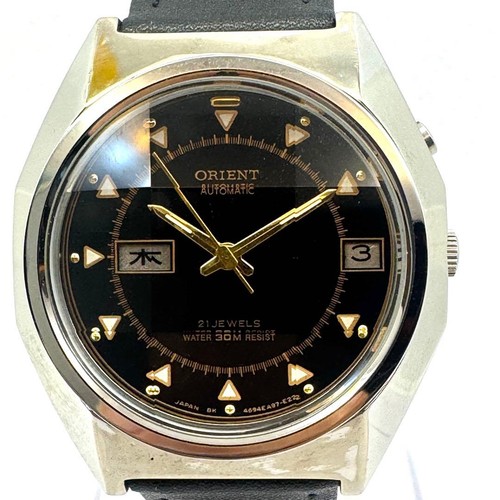 Orient automatic black watch - orient,