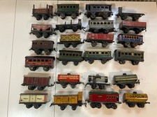 Märklin/Bing/BUB/Fandor Spur 0, Konvolut 24 x Waggon, Blechspielzeug