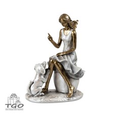Formano Skulptur Dame mit Hund