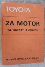 Toyota Tercel 2A Motor  "1979"