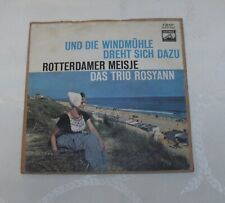 Trio Rosyann, Und die Windmühle dreht sich dazu, Rotterdamer, alte Schallplatte