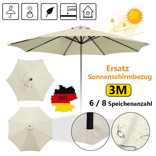 Sonnenschirmbezug ampelschirm - sonnenschirmbezug,