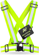 Warnweste reflektierende Sicherheitsweste Fahrrad Weste Laufen Reflektorweste