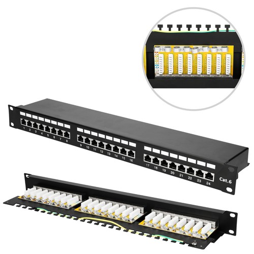 Cat6 patchpanel patchfeld stp - patchfeld,