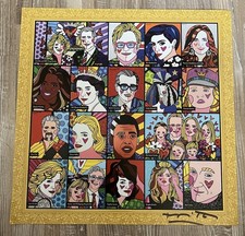 ROMERO BRITTO signed signiert original Autogramm auf Kunstdruck Artprint