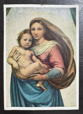 alte AK PK „Sixtinische Madonna - Raffael“ DDR 1974 ungelaufen Gemäldegalerie DD