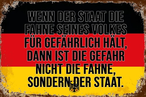 Retro blechschild fahne - retro,
