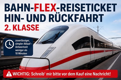 Deutsche bahn flex gutschein - bahn,