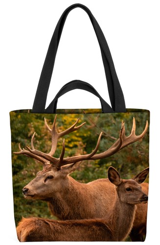 Hirsch wald geweih reh tasche - wald,