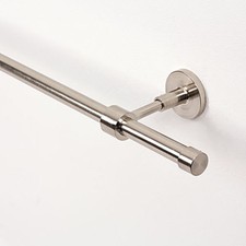 Gardinenstange edelstahloptik