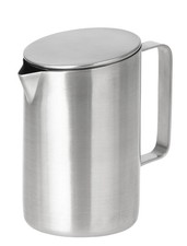 Esmeyer Milchkännchen mit Deckel VISTA rund silber aus Edelstahl 18/10