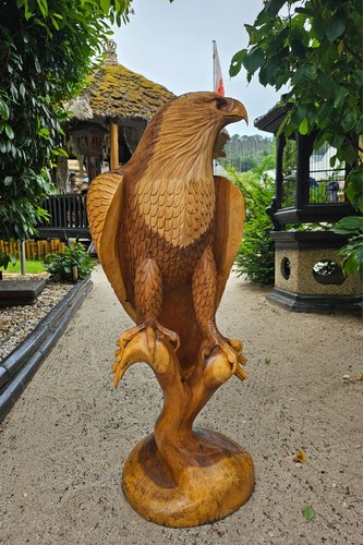 Adler holz statue höhe - adler,