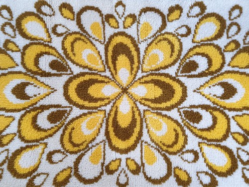 Psychedelic wandteppich er - wandteppich, 70-er