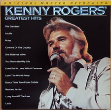 Kenny Rogers - Greatest Hits MFSL 1-049 Vinyl LP TOP M NM ORGINAL MASTER