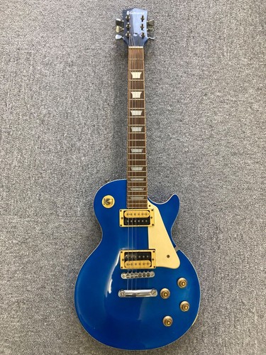 Gitarre typ les - paul, blau