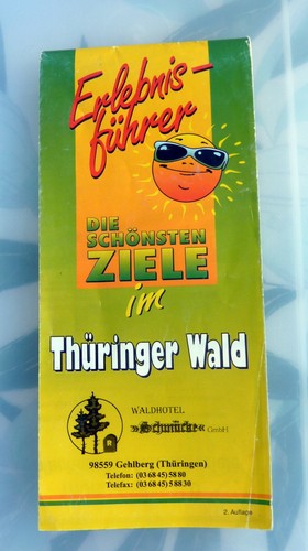 Thüringer wald stabile karte - thüringer, wald,