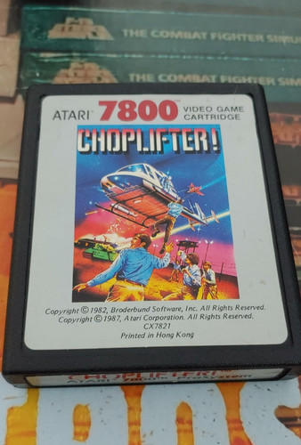 Choplifter atari 7800 - (1987),