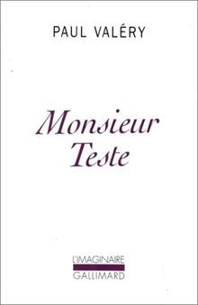 Monsieur teste von paul valery - von,